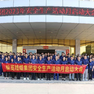 “人人講安全  個個會應(yīng)急” ——縱覽線纜集團(tuán)2023年度安全生產(chǎn)活動月正式啟動